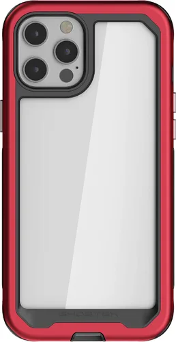 Miniatura 55 de Ghostek Atomic Slim - Funda protectora para iPhone 15 Pro Max, compatible con accesorios MagSafe, marco de metal de aluminio, funda de teléfono