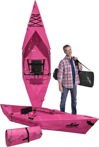 Miniatura 6 de Tucktec Kayak plegable PRO de 10 pies – Kayak plegable de tamaño completo – Kayak portátil para adultos – Fabricado en Estados Unidos