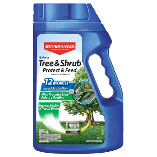 Miniatura 14 de BioAdvanced 12 meses, fórmula concentrada para proteger y alimentar árboles y arbustos, insecticida y fertilizante, 1 galón Concentrado.