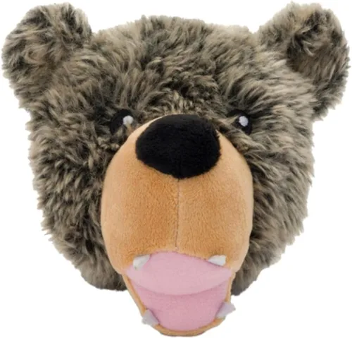 fabdog Juguetes de peluche con chirriador para perros – Suave, colorido juguete de peluche para perros con cubierta de algodón – Juguete esponjoso