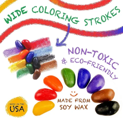 Miniatura 7 de Crayones Crayon Rocks, 16 colores en bolsa de muselina
