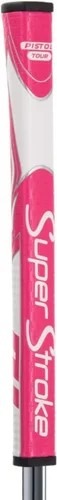 Miniatura 9 de SuperStroke Zenergy Pistol Golf Putter Grip Blanco/Plata