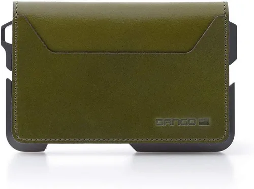 Miniatura 2 de Dango D01 Dapper EDC Wallet - Hecho en Estados Unidos - Cuero genuino, aluminio CNC y bloqueo RFID
