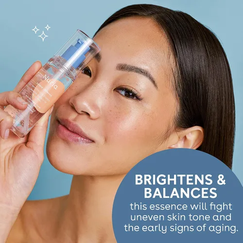 Miniatura 3 de Nuria - Defiende la esencia protectora de la piel, esencia facial ligera rica en antioxidantes con ginseng, algarroba y niacinamida, 1.7 fl oz/1.7