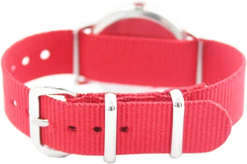 Miniatura 5 de Bigbangbang Reloj analógico para niños, reloj de tiempo de aprendizaje, correa de tela suave para primer reloj, reloj de tiempo de lectura