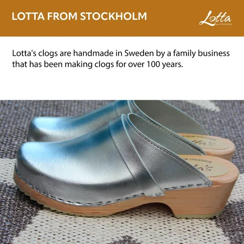 Miniatura 2 de Lotta From Stockholm Zuecos suecos Zuecos clásicos en plata