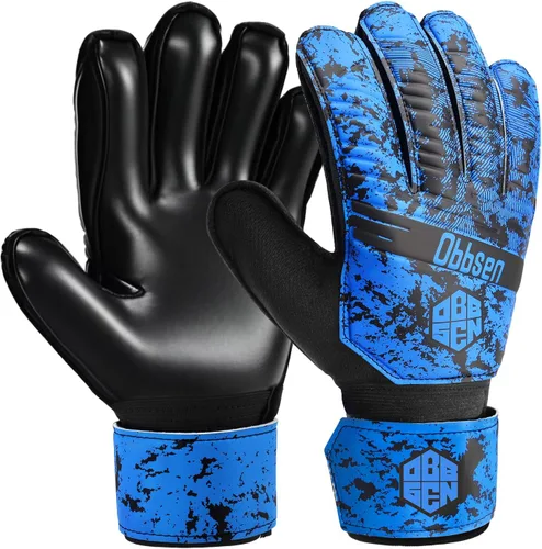 Miniatura 17 de Guantes de portero de fútbol para niños, jóvenes y adultos, guantes de portero de fútbol de agarre fuerte con protección para los dedos