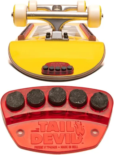Miniatura 3 de Placa de Chispas Tail Devil Skateboard - Chispas para Tu Patineta, Accesorio Definitivo del Patinador, Una Placa de Cola Adjunta para Efecto de Negro