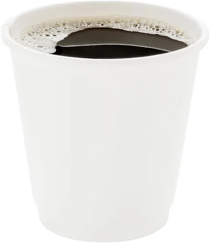 Miniatura 61 de Restaurantware Tazas de café de papel de 4 onzas, 25 tazas de papel desechables de doble pared, a prueba de fugas, reciclables, tazas calientes
