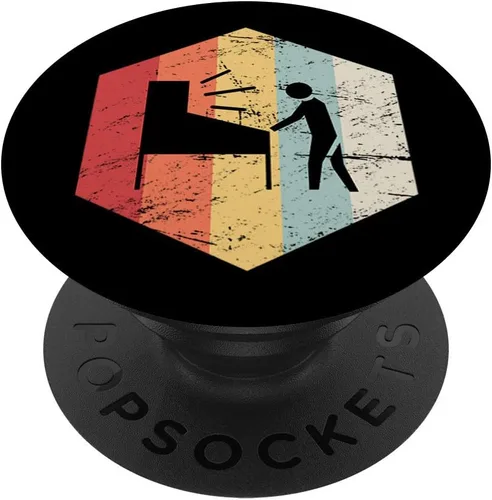 PopSockets - Reproductor de pinball retro vintage de la década de los 80 (agarre y soporte para teléfonos y tabletas)