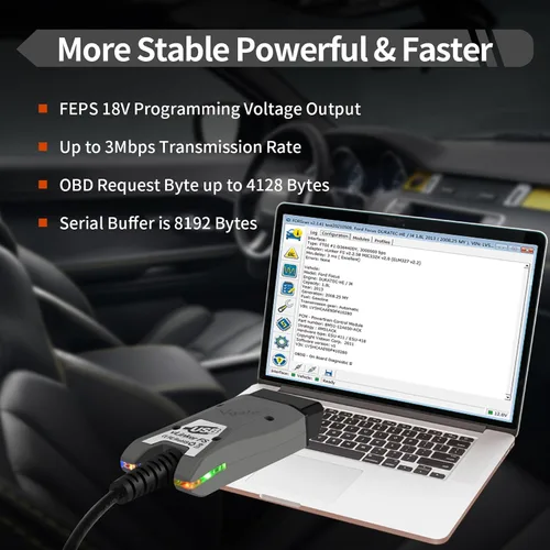 Miniatura 3 de VGATE vLinker FS USB FORScan OBD2 Adaptador para interruptor automático HS/MS-CAN, cable OBD2 USB FORScan adaptador lectores de código