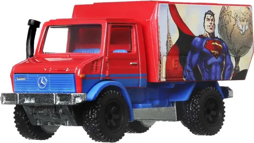 Hot Wheels Mercedes 88 Unimog Vehículo a escala 1:64 para niños de 3 años en adelante y coleccionistas de autos de juguete clásicos, con nuevos