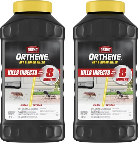 Miniatura 11 de Ortho Orthene mata hormigas y cucarachas, proporciona un control duradero de insectos, para uso en interiores y exteriores, 1 lb.