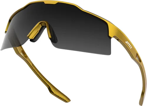 ATTCL Gafas de sol unisex TR90 de ciclismo para hombres y mujeres, lentes de PC, gafas deportivas, ciclismo, pesca, correr