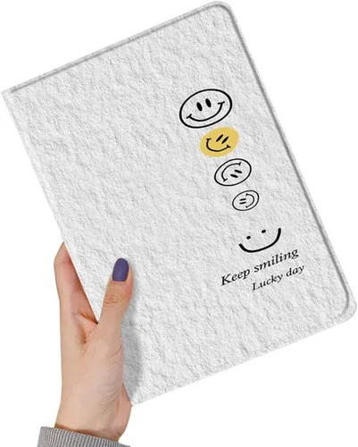 Miniatura 5 de kaitesi Funda floral compatible con iPad 6ª 5ª generación 9.7 pulgadas iPad Air/Air 2, diseño de flores, bonita funda inteligente de piel delgada