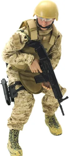 Juego de figuras de acción militares de 12 pulgadas, juego de figuras de acción a escala 1/6 con armas y accesorios