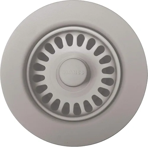 Miniatura 3 de BLANCO, Brida de eliminación de basura de cocina SILGRANIT emparejada en gris metálico 442229, 3.5 pulgadas