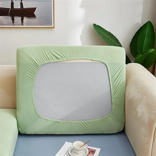 Miniatura 7 de Fundas de cojín elásticas para cojines de sofá, fundas de asiento de caravana, protector de sofá de dos asientos, de elastano, protector de muebles