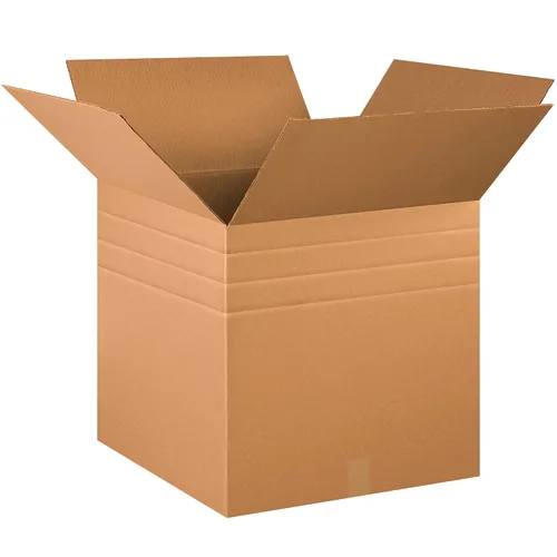 Miniatura 6 de BOX USA Cajas de envío de doble pared de 20 pulgadas de largo x 20 pulgadas de ancho x 20 pulgadas de alto, paquete de 10 cajas de cartón corrugado
