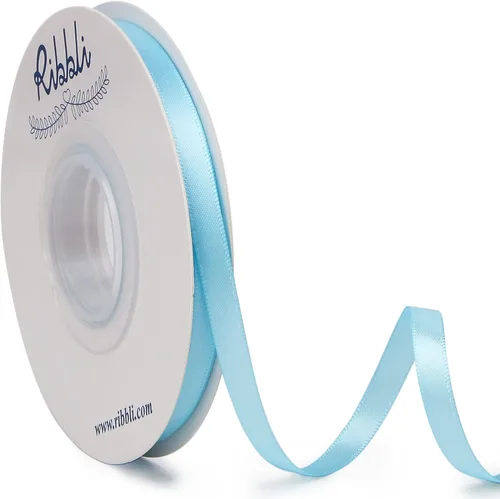 Miniatura 159 de Ribbli - Cinta de satén de doble cara dorada, 1 pulgada x 25 yardas, uso para ramo de lazos, envoltura de regalos, decoración de boda Dorado
