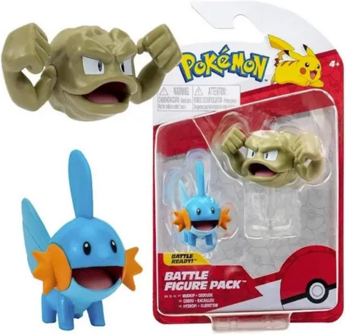 Miniatura 2 de Pokemon Clip N Go Battle - Juego de figuras de batalla y listo para la acción (Snubbull y pelota de lujo)