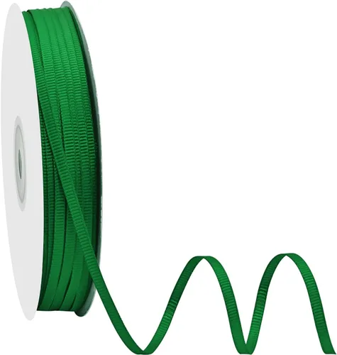 Miniatura 97 de Cinta blanca de grogrén de 1-1/2 pulgadas x 50 yardas para envolver regalos, muy adecuada para decoración de bodas, ramos, manualidades, costura