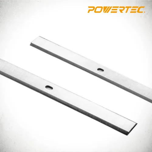 Miniatura 2 de POWERTEC Cuchillas cepilladoras de 13 pulgadas para Delta 22-580, 22-555, Grizzly G0689, Craftsman 21743, POWERTEC PL1300, Steel City 40100