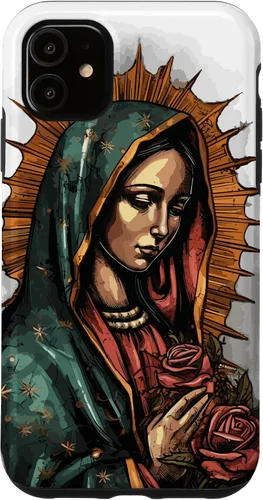 Miniatura 8 de Funda para iPhone 12 Pro Max Virgen De Guadalupe Católica Virgen De Guadalupe