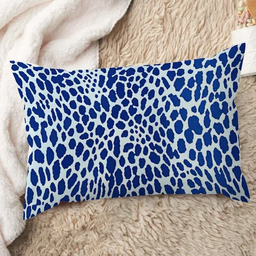Miniatura 7 de ArogGeld Funda de almohada lumbar, estampado de guepardo verde, leopardo, estampado de leopardo, manchas de animales, almohada decorativa verde, A-17