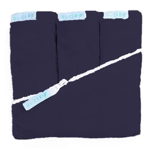 Miniatura 6 de Conjunto de sábanas para cuna de QuickZip, Gris (Gray Dot)
