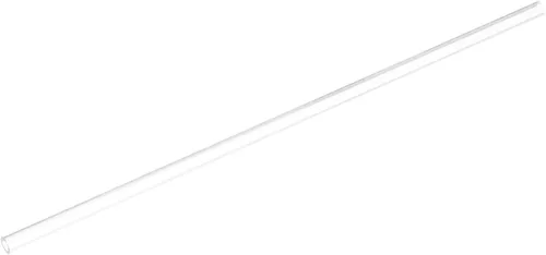 Miniatura 58 de uxcell 2 tubos rígidos transparentes de 0.157 in (5/32 pulgadas) de diámetro interior x 0.236 in de diámetro exterior x 1 pie de longitud tubo