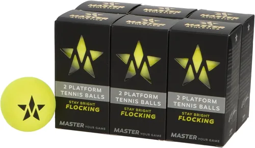 Miniatura 9 de Master Athletics Pelota de tenis con plataforma de alta visibilidad (HV)