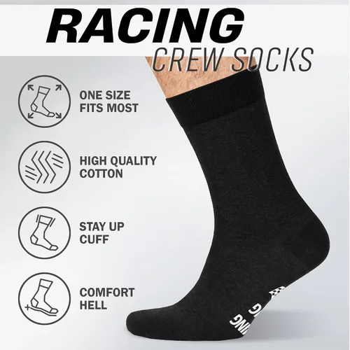 Miniatura 6 de VICRAZY F1 Racing Car, calcetines deportivos para hombres y mujeres, regalos de Fórmula 1, calcetines de carreras, rellenos de calcetines