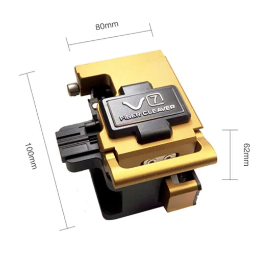 Miniatura 6 de V7 Cuchilla de fibra óptica para FTTH Inno Fusion splicer Fiber Cutter con pelacables de fibra libre