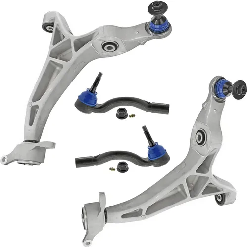 Miniatura 203 de Detroit Axle - AWD Kit de brazos de control delanteros de 4 piezas para Chrysler 300 2005-2023 Dodge Charger 2017-2023 Challenger 2017-2023, 2