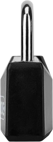 Miniatura 6 de FIGODE® Candado pequeño y ligero con llaves grandes, cerradura de aluminio cubierta negra, 3/4 pulgadas de ancho, candados de equipaje para maleta