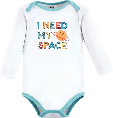 Miniatura 97 de Hudson Baby Body unisex de algodón de manga larga para bebé, leopardo rosa rojo