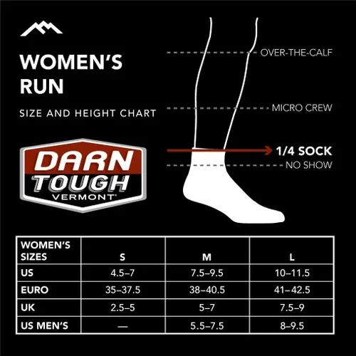 Miniatura 2 de Darn Tough Element 14 - Calcetines ligeros con cojín para mujer (estilo 1113)