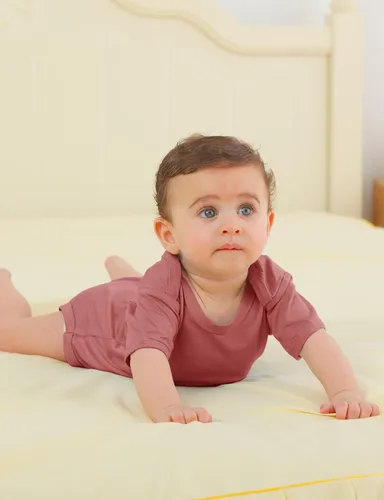 Miniatura 2 de Jimonda Body de rayón de bambú de manga corta para bebés, niños y niñas, trajes suaves para recién nacidos