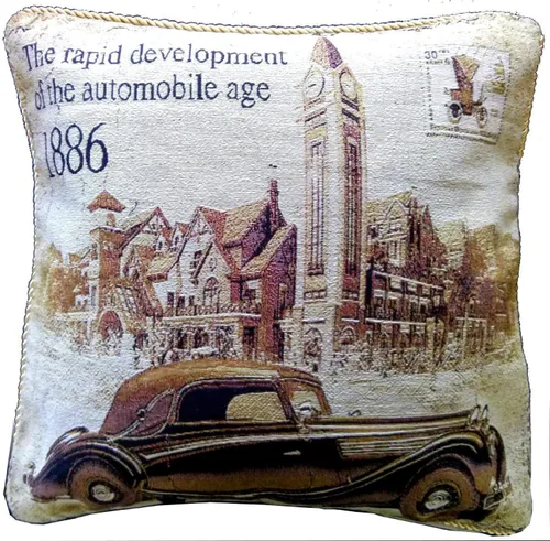 Miniatura 34 de Tache Home Fashion Funda de almohada 16 x 16 Down The Chimney