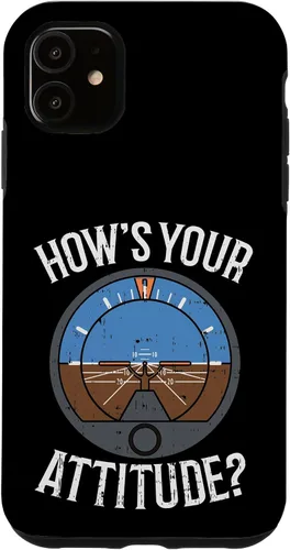 Miniatura 8 de Hows Your Attitude Funny Altitude Aviation Humor Pilot Gift Case for iPhone 17