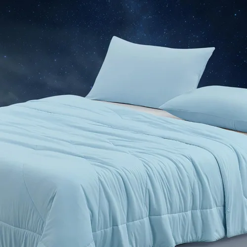 Miniatura 30 de Dream Valley® Outlast® Deepsleep Edredón Refrescante, Tamaño Throw, Manta Refrescante con Tecnología Espacial Grado NASA para Personas que Duermen