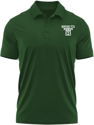 Miniatura 155 de Camisa polo deportiva oficial de la NCAA Collegiate para hombre, colección con logotipo en el pecho izquierdo