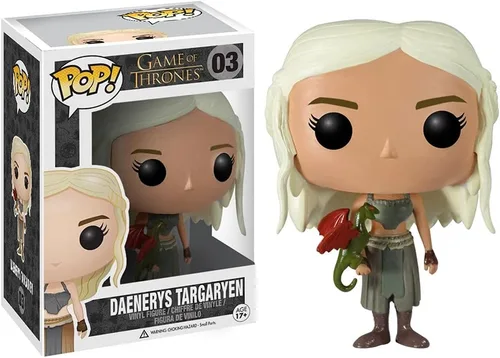 Figura de vinilo de Daenerys Targaryen de Games of Thrones de Funko POP (los colores pueden variar)