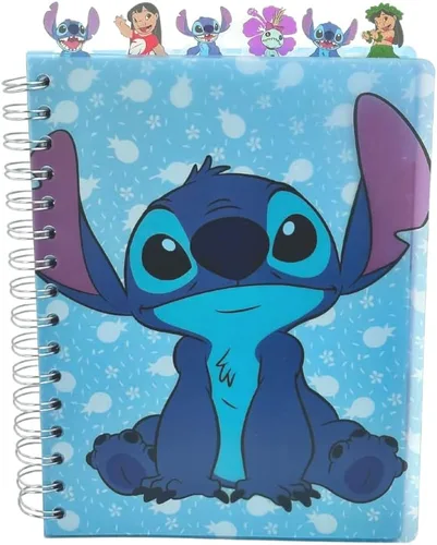 Miniatura 11 de Cuaderno de Disney de Minnie y Mickey Mouse, encuadernado en espiral, 144 páginas a rayas, 20 x 18 cm, Rojo