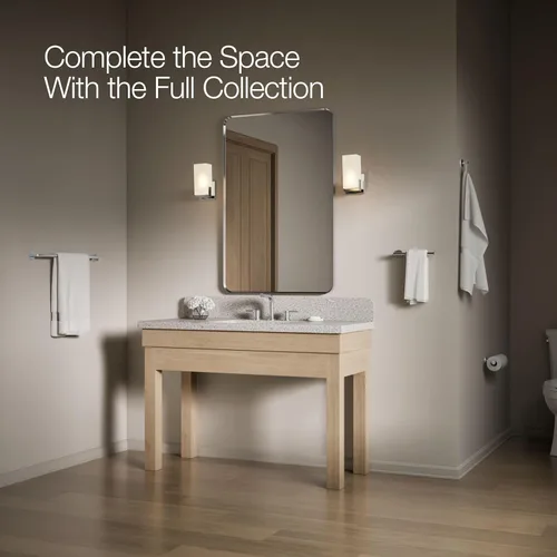 Miniatura 6 de KOHLER Elate - Soporte de papel higiénico doble K-27289-CP Accesorio de baño Cromo pulido