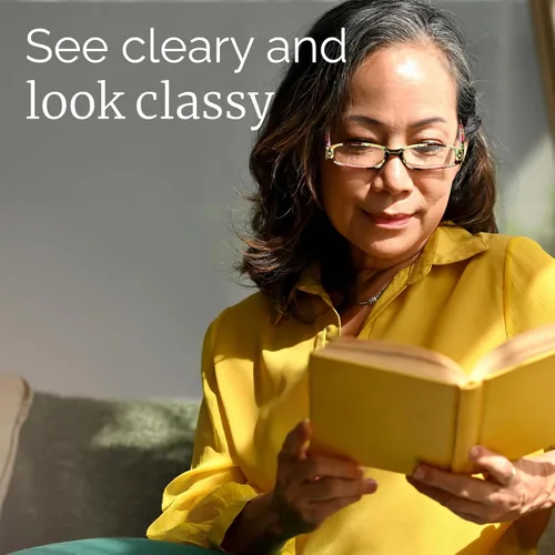 Miniatura 2 de Gaoye Paquete de 4 Lentes de Lectura para Mujer, Lentes de Lectura con Bloqueo de Luz Azul, Elegantes Lentes de Lectura para Mujer en 4 Patrones