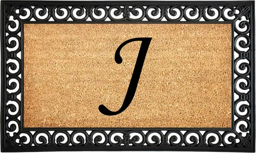 Miniatura 15 de Calloway Mills 104131830 Gabriel - Felpudo monograma, 18 x 30 pulgadas Letra B