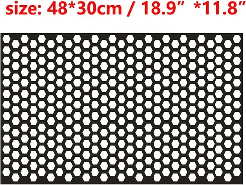 Miniatura 3 de MACHSWON Adhesivo de fibra de carbono/negro brillante para automóvil, 18.9 x 11.8 pulgadas, etiqueta de luz de PVC para la parte trasera del coche