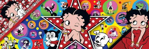 Miniatura 2 de MasterPieces Rompecabezas de 1000 piezas para adultos, familia o jóvenes – Betty Boop Panorámico – 13 x 39 pulgadas